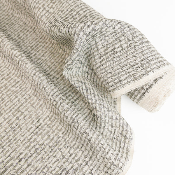 Atlas - European Yarn-Dyed Linen | Broken Stripe