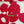 One-off Screen-Printed Linen | Crimson