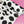 Kusama - Screen-Printed Linen | Black