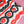 Varna - Screen-Printed Linen | Ruby