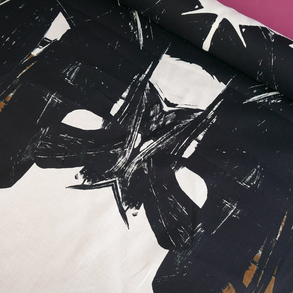 Bombay - Screen-Printed Linen | Cat