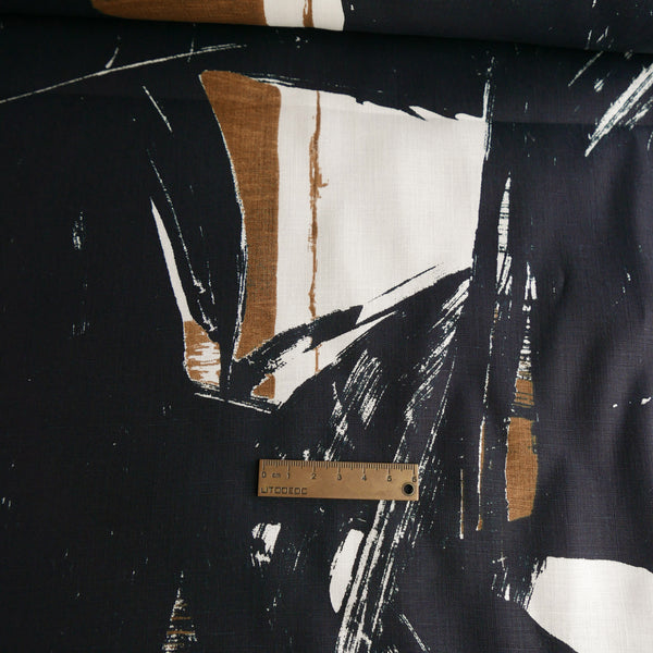 Bombay - Screen-Printed Linen | Cat