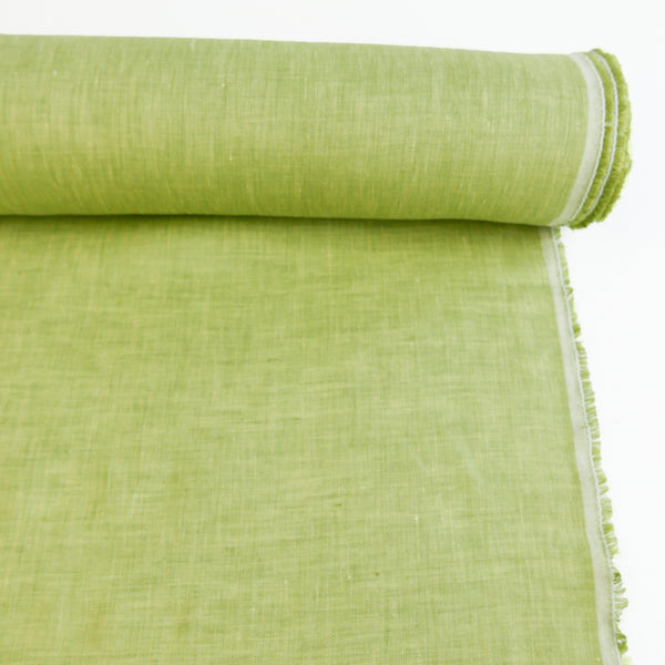 Jacob - European Linen Chambray | Wasabi
