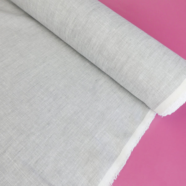 Jacob - European Linen Chambray | Pebble