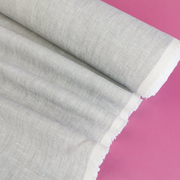 Jacob - European Linen Chambray | Pebble