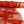 Indian Printed Silk Georgette | Paprika Stripe