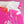 Bombay - Screen-Printed Linen | Pink Cat
