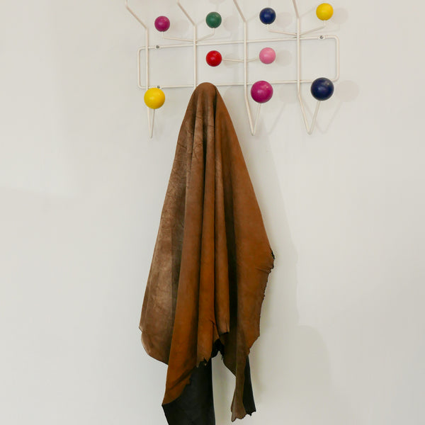 New Zealand Deer Suede Leather Hide | Tan