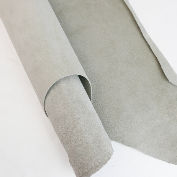 New Zealand Upholstery-Grade Leather Hide | Pumice