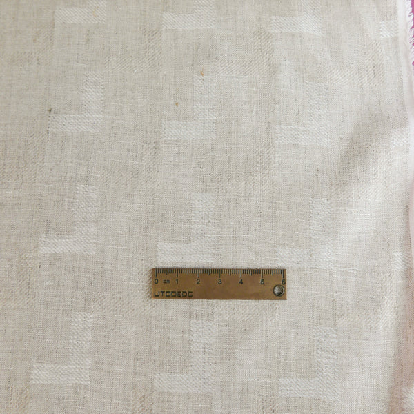Malik - European Jacquard Linen | Geometry