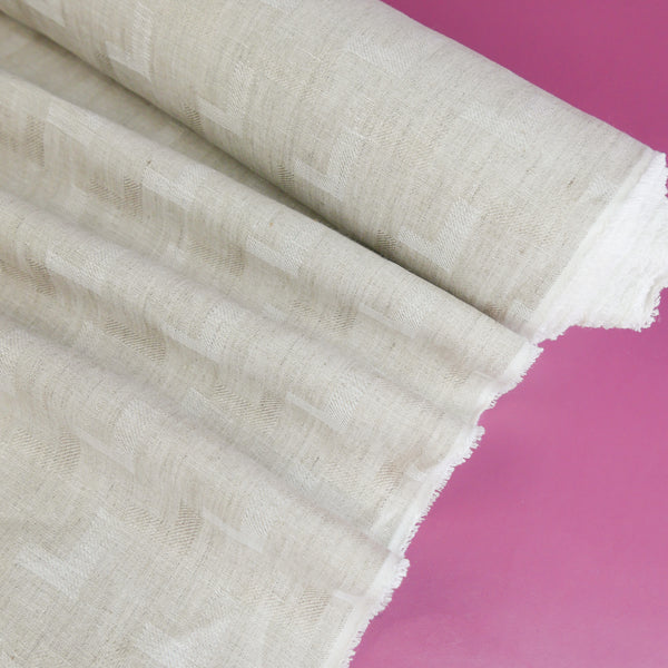 Malik - European Jacquard Linen | Geometry