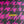 Ex-Designer Silk Faille | Hot Pink Houndstooth