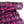 Ex-Designer Silk Faille | Hot Pink Houndstooth