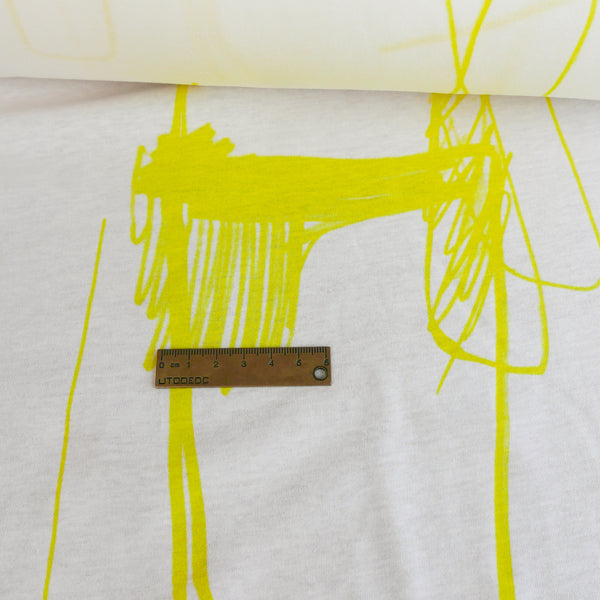 Edgar - Australian Cotton Knit | Lemon Scribble