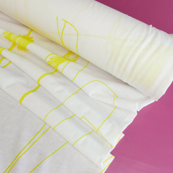 Edgar - Australian Cotton Knit | Lemon Scribble
