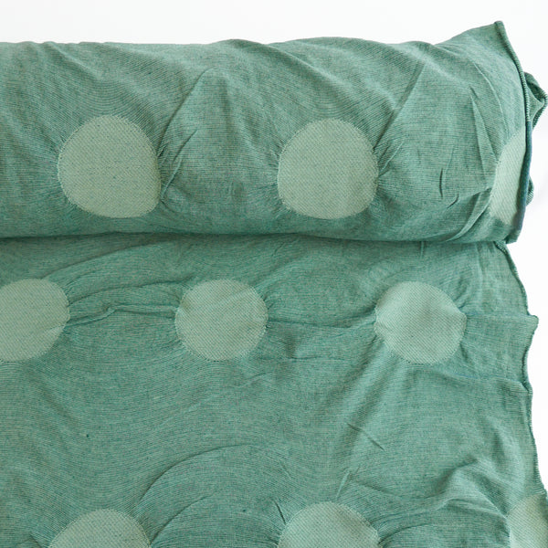 NZ Merino Wool Jacquard Knit - Jade