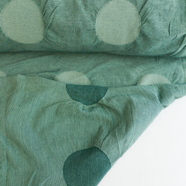 NZ Merino Wool Jacquard Knit - Jade