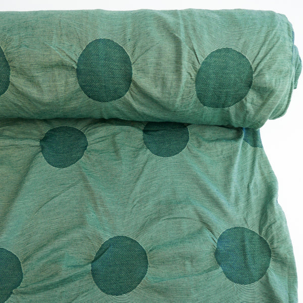 NZ Merino Wool Jacquard Knit - Jade
