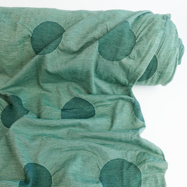 NZ Merino Wool Jacquard Knit - Jade