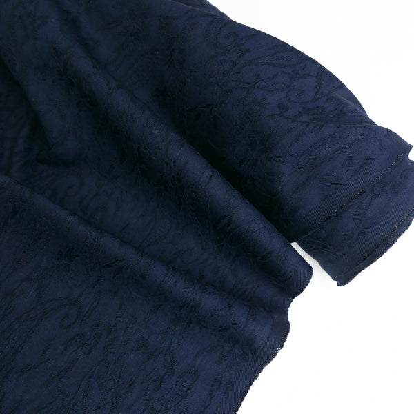 Serafina - Japanese Cotton Jacquard | Navy