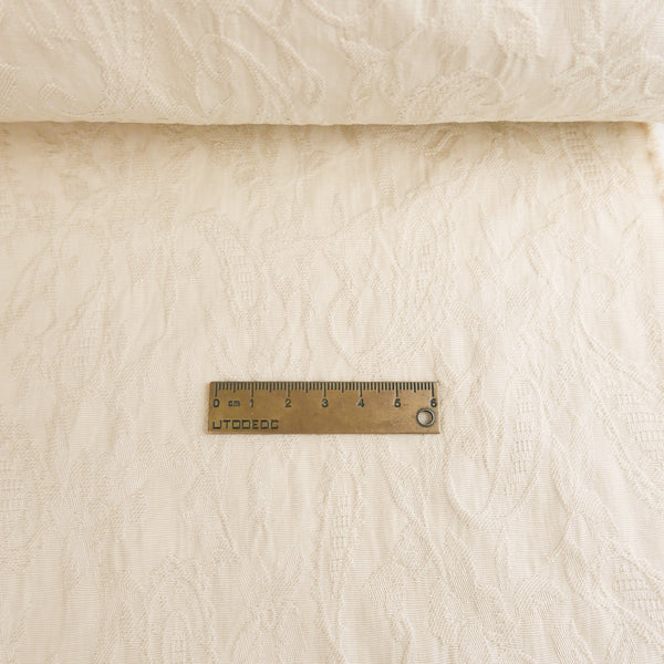 Serafina - Japanese Cotton Jacquard | Beige