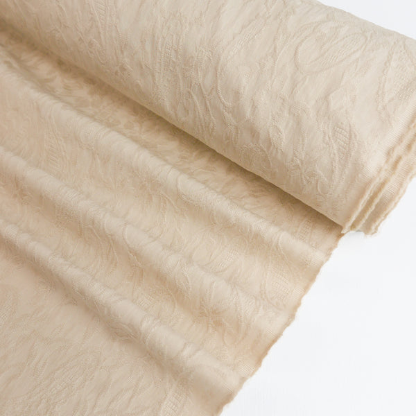 Serafina - Japanese Cotton Jacquard | Beige