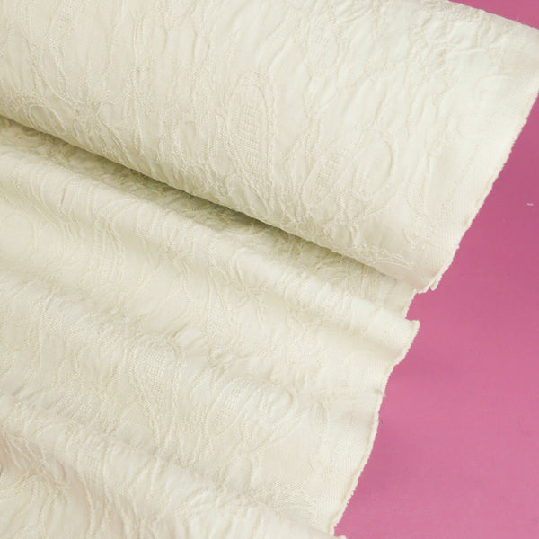 Serafina - Japanese Cotton Jacquard | Off-White