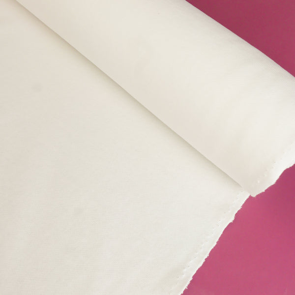 Australian Cotton Sweatshirting | Off-White
