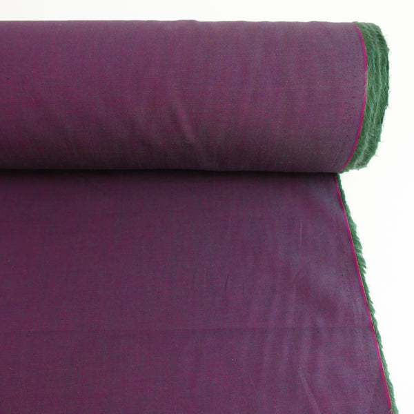 Rosalia - Shot Cotton Shirting | Grape