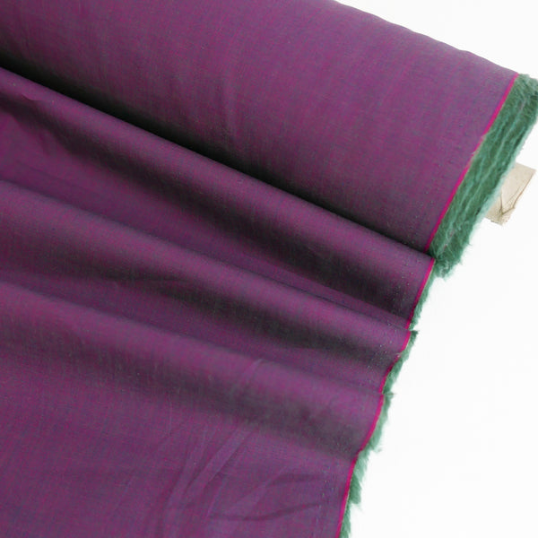 Rosalia - Shot Cotton Shirting | Grape