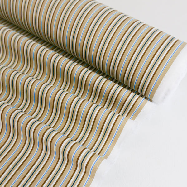 Federico - Printed Cotton Poplin | Mustard Seed