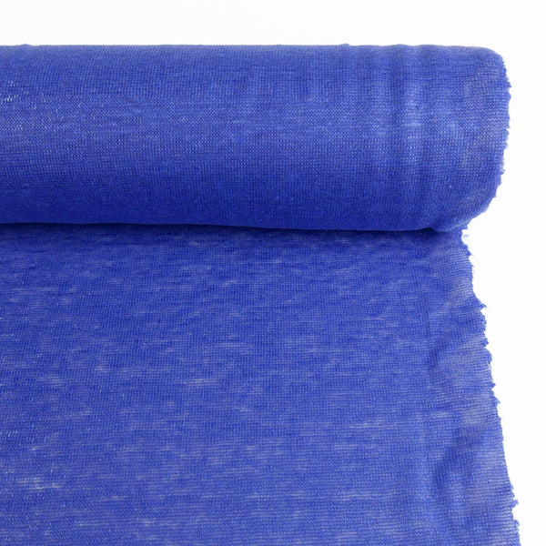 Claire Lurex - Japanese Linen Knit | Cornflower