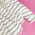 Image for Domaine - Pure Cotton Shirting | Chocolate Stripe