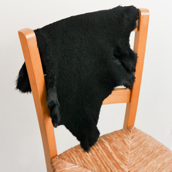 New Zealand Lamb Shearling | Black