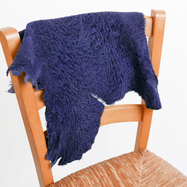 Astrakhan Lamb Hide | Violet