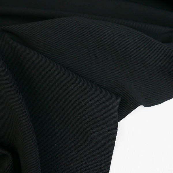 European Ponte Rib | Black