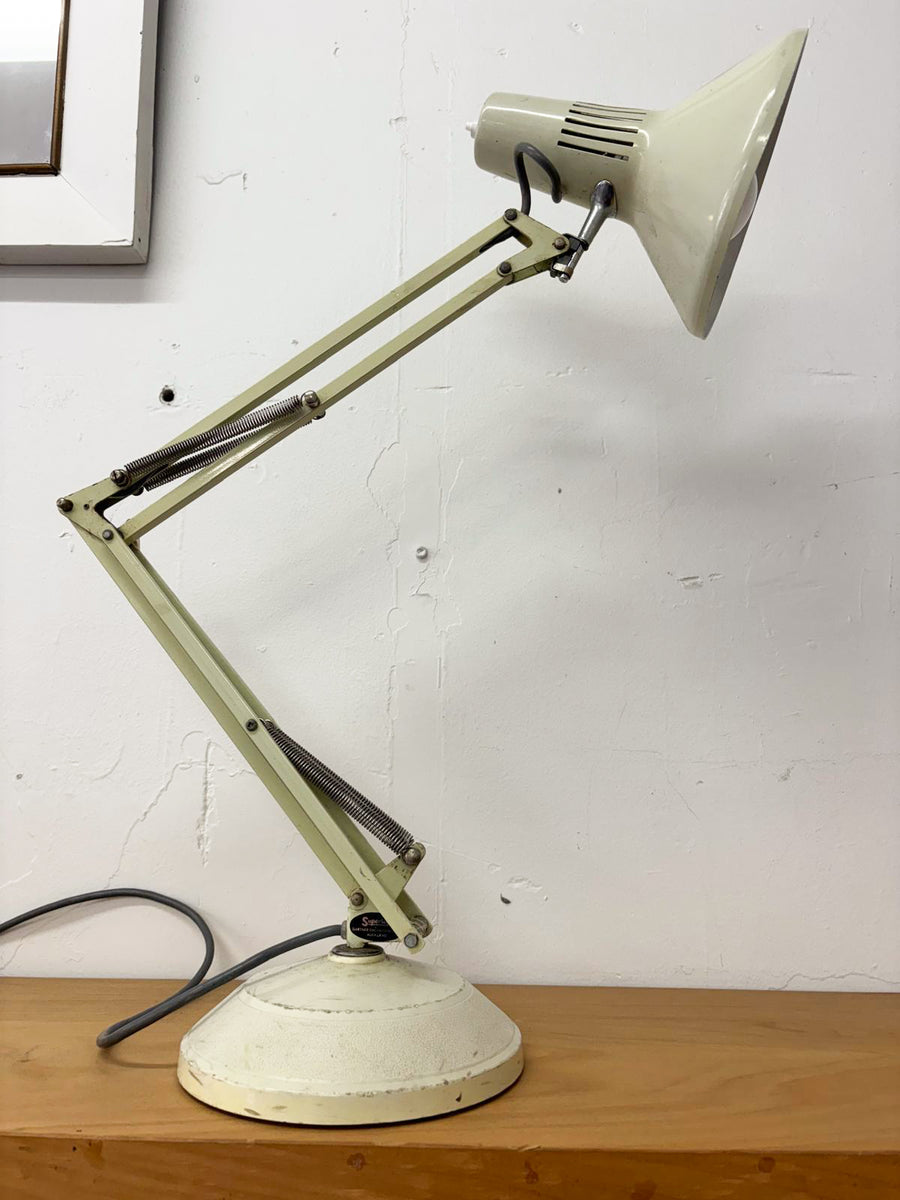 Mid-Century Anglepoise Lamp - NZ Made | French Vanilla