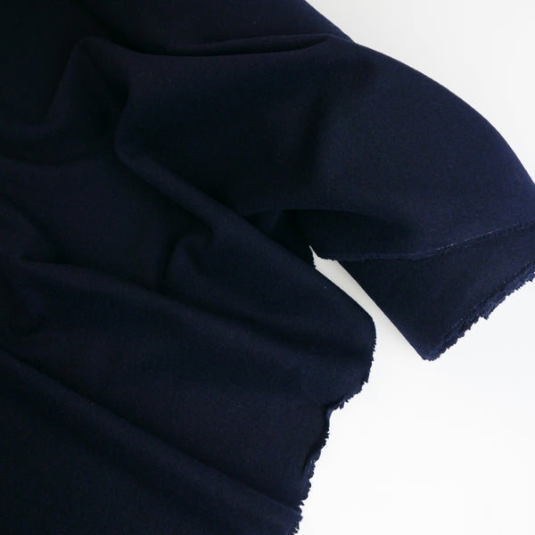 Italian Wool Coating - Midnight