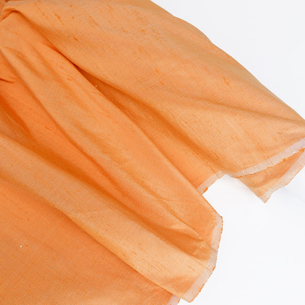 Indian Shot Silk Dupion | Apricot