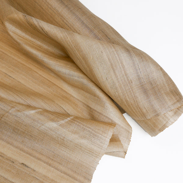 Raw Indian Tassar Silk | Natural