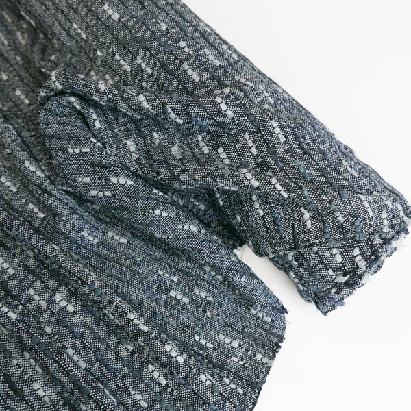 Indian Pure Silk Bouclé | Smoke (LAST CUT)