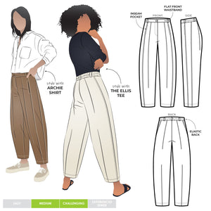 Twig Woven Pant Pattern - Style Arc