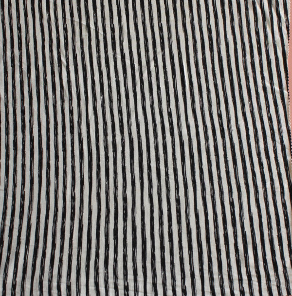 Abigail - Printed Viscose Knit | B&W Remnant (1.8M)