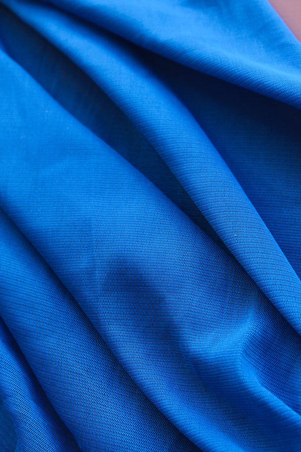 Knitted Tulle Mesh | Cobalt