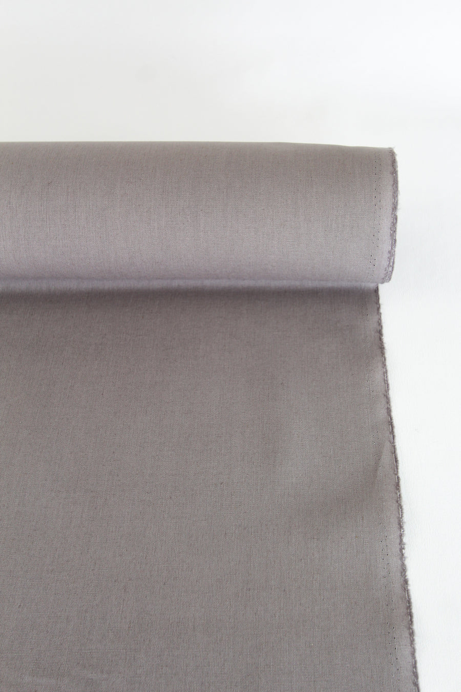 Mustang - Canvas Weave Linen | Fog (PRE-CUT)