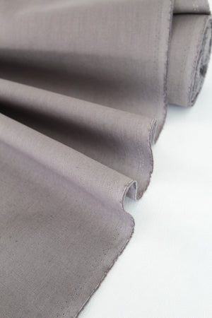 Mustang - Canvas Weave Linen | Fog (PRE-CUT)