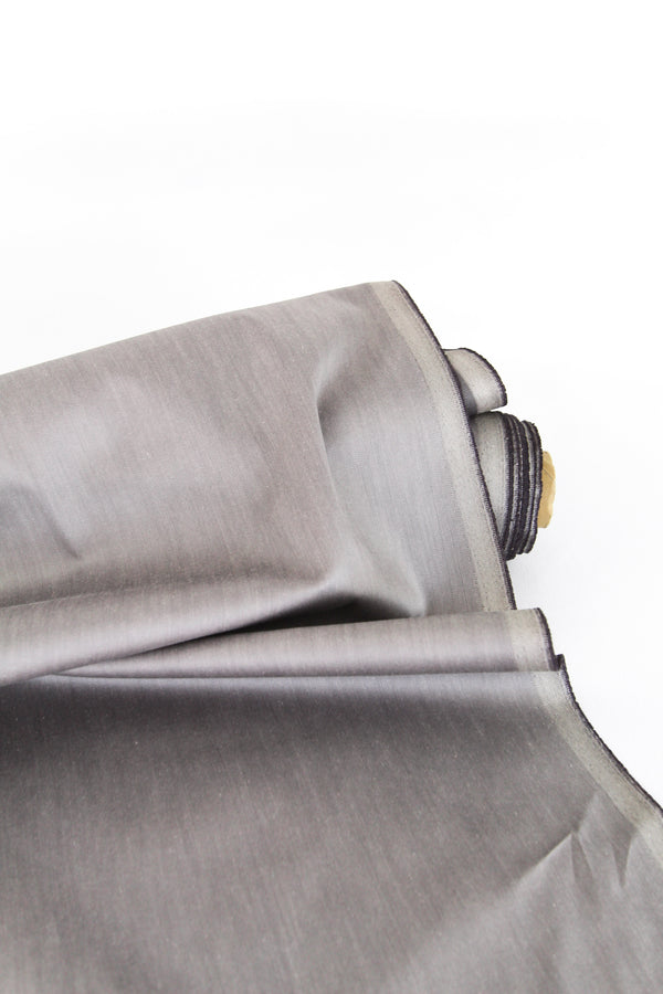 Bellini - Shot Cotton Shirting | Silver