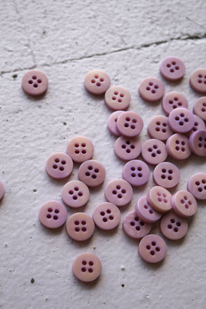 Italian Corozo Buttons #1 | Lilac 12MM
