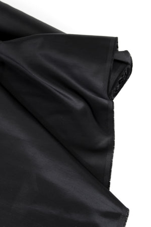 Elijah - Wool Sateen | Liquorice