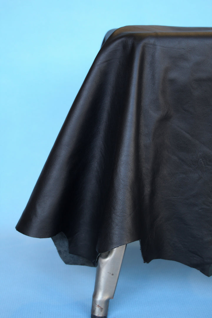Italian Lamb Hide - Full Grain | Black